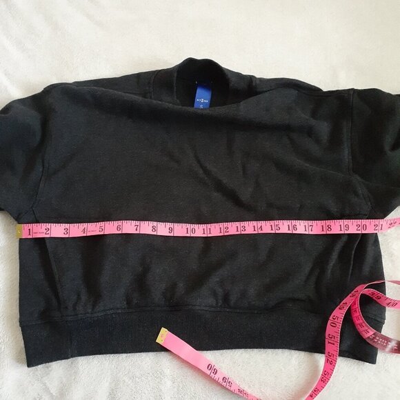 Kit and Ace Women's Size S Dark Heather Gray Pacific Coast Pullover Sweatshirt - Picture 11 of 12